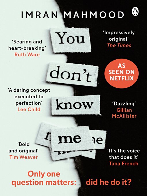 Title details for You Don't Know Me by Imran Mahmood - Wait list
